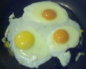 yolks are orange in real life